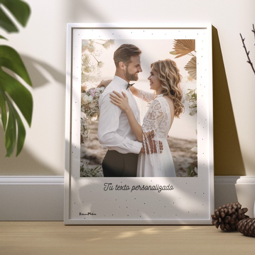 Lámina personalizada tipo polaroid Lámina personalizada tipo polaroid