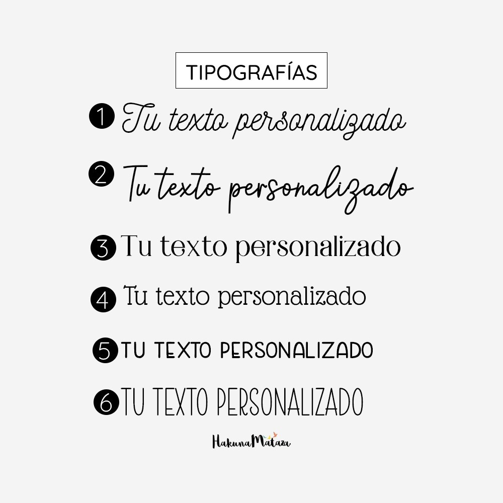 Lámina con foto - Tipo polaroid con texto editable