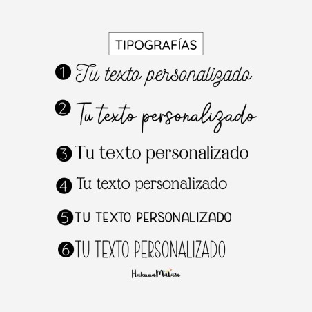 Lámina con foto - Tipo polaroid con texto editable