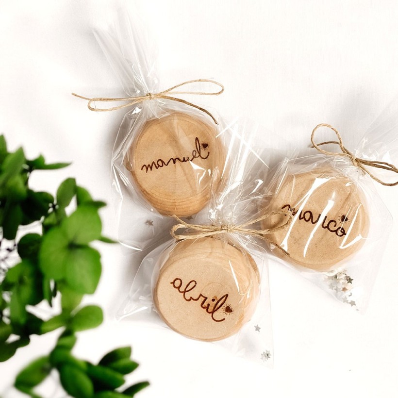 Yoyó de madera personalizado
