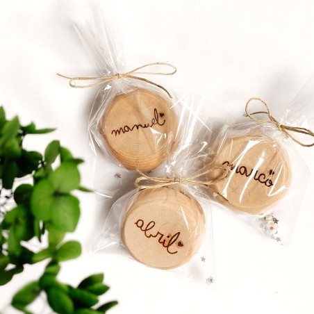 Yoyó de madera personalizado