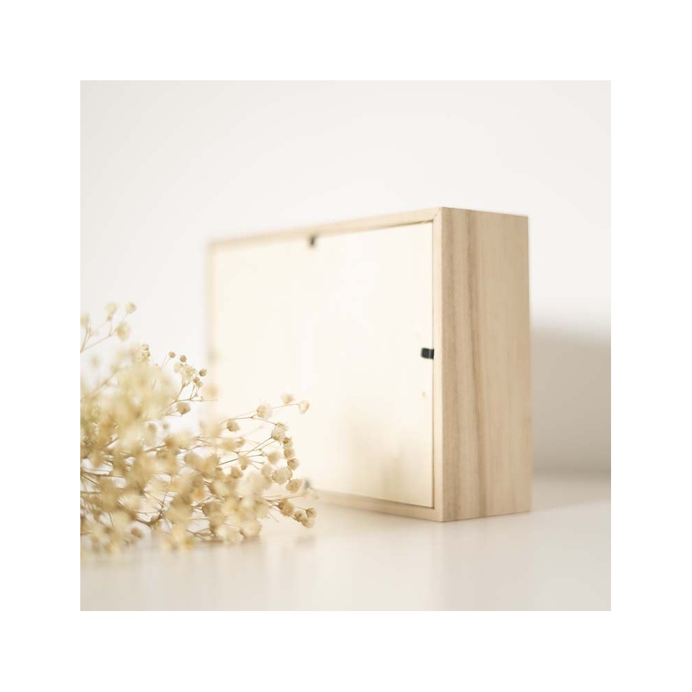 Hucha de madera con foto - Para todo lo bonito que nos espera