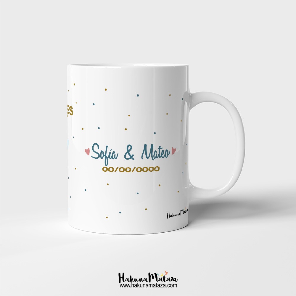 Taza personalizada - ¿Quieres ser testigo de nuestra boda?