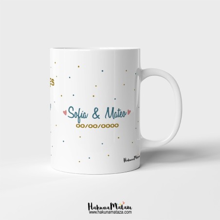 Taza personalizada - ¿Quieres ser testigo de nuestra boda? Taza personalizada - ¿Quieres ser testigo de nuestra boda?