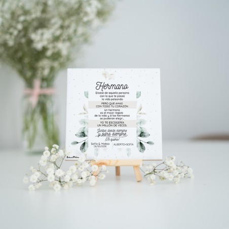 Azulejo personalizado - Hermano / Hermana