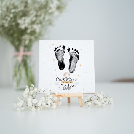 Azulejo personalizado - Huellas