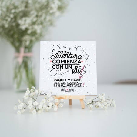 Azulejo personalizado - Toda aventura