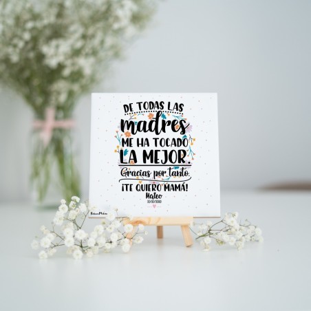 Azulejo personalizado - De todas las madres