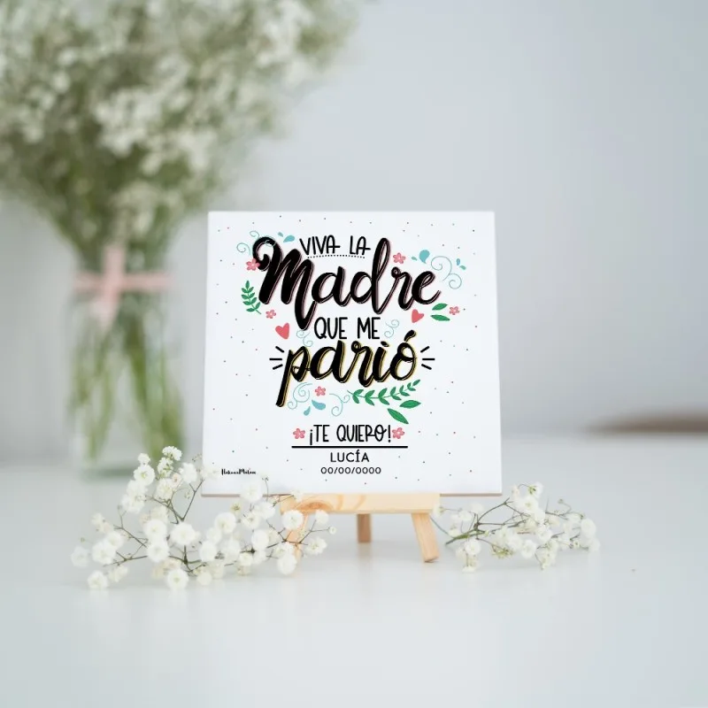 Azulejo personalizado - Viva la madre que me parió | Hakuna Mataza