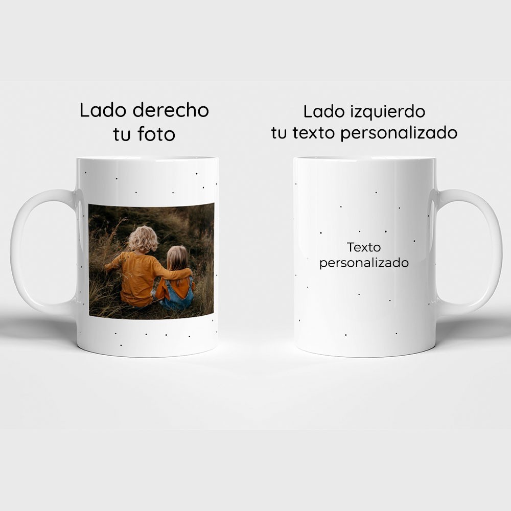 Taza personalizada con tu diseño