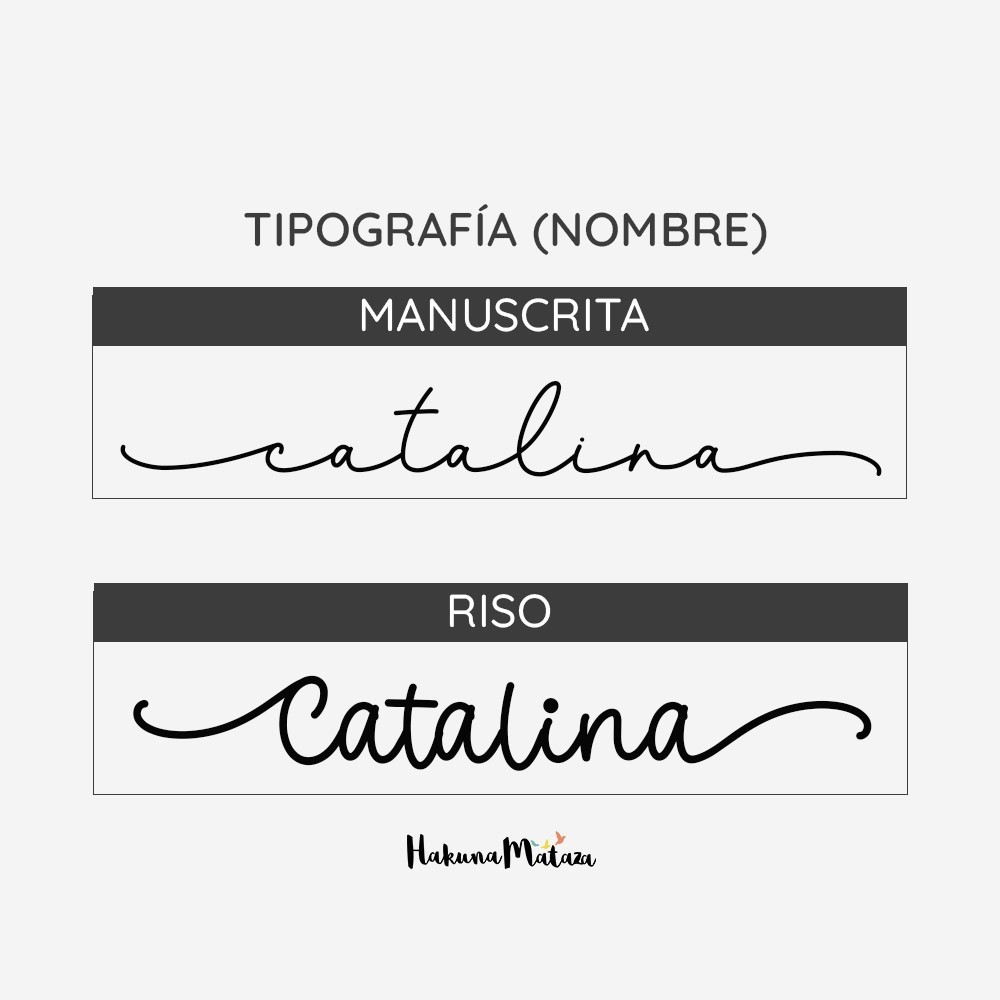 Estuche - Inicial y nombre