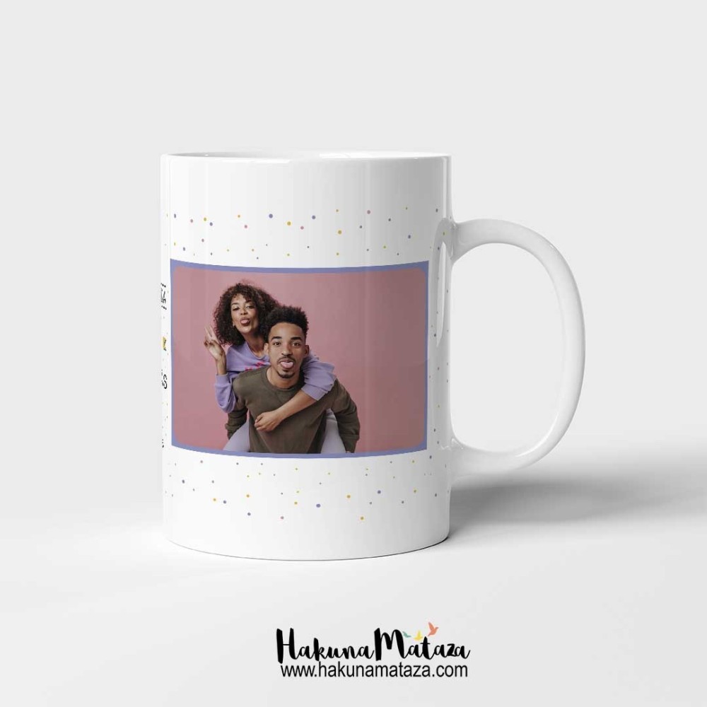 Taza personalizada con foto - Gracias por estar a mi lado