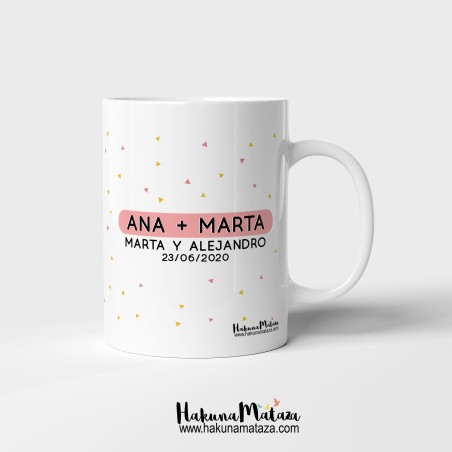 Taza personalizada - No todos los hermanos son de sangre Taza personalizada - No todos los hermanos son de sangre