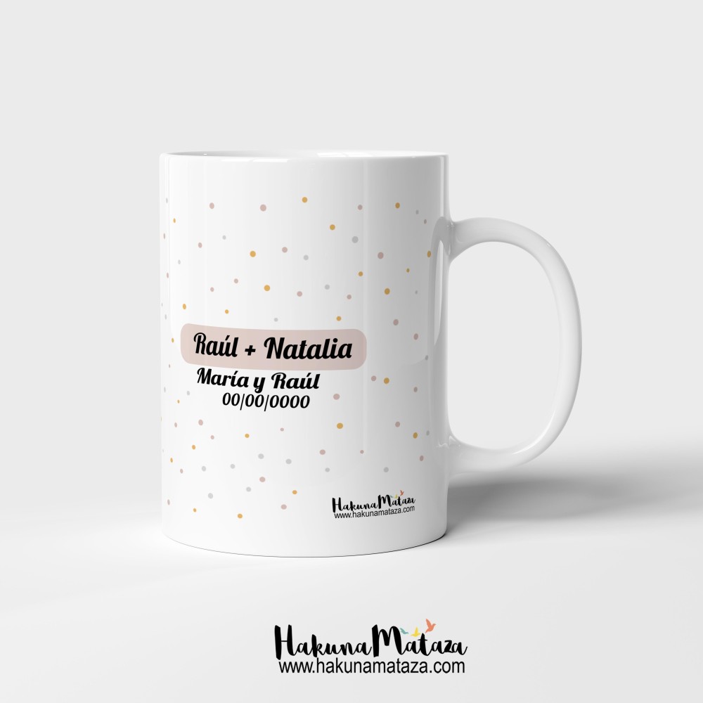 Taza personalizada - Bajo la lluvia, juntos
