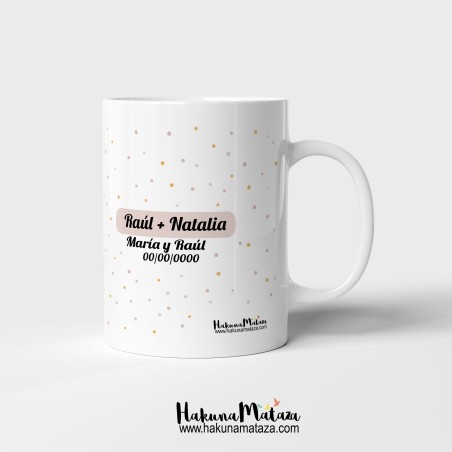 Taza personalizada - Bajo la lluvia, juntos Taza personalizada - Bajo la lluvia, juntos