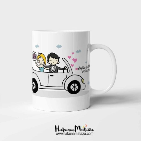 Taza personalizada - El chófer más molón de la boda Taza personalizada - El chófer más molón de la boda