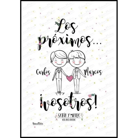 Lámina personalizada - Los próximos vosotros Lámina personalizada - Los próximos vosotros