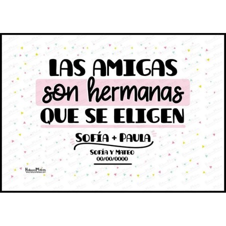 Lámina personalizada - La familia que se elige Lámina personalizada - La familia que se elige