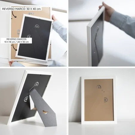 Lámina personalizada para padres - Os quiero papá y mamá · Detalles y montaje del marco
