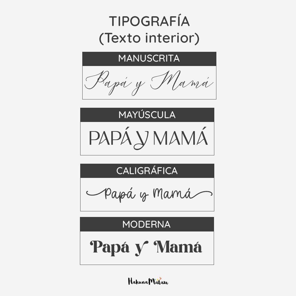 Marco libro personalizado