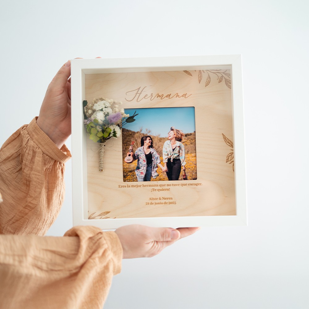 Marco de fotos personalizado - Ramas