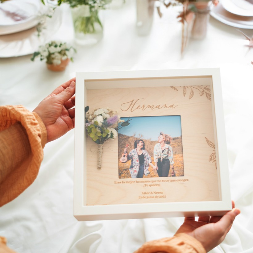 Marco de fotos personalizado - Ramas