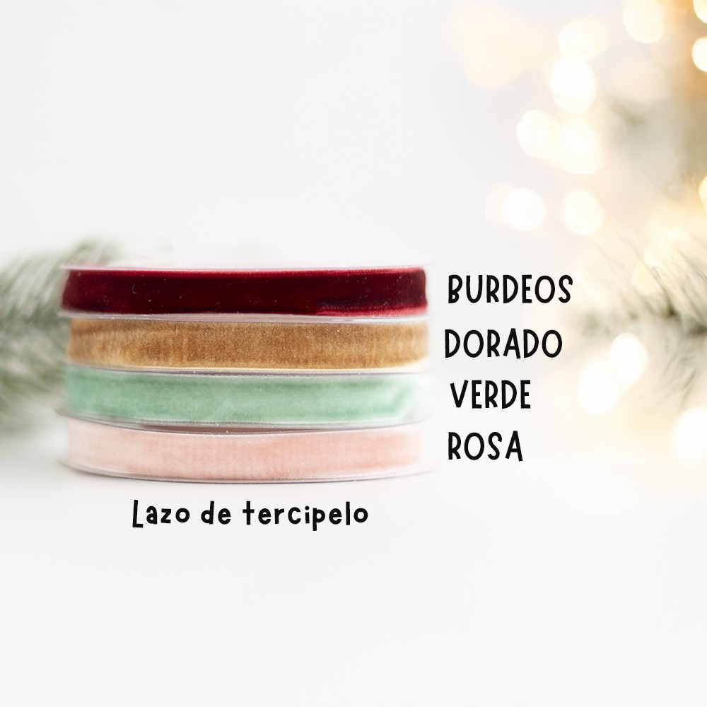 Pack (8cm) de 4 bolas de Navidad