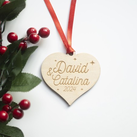 Adorno Navidad - Corazón