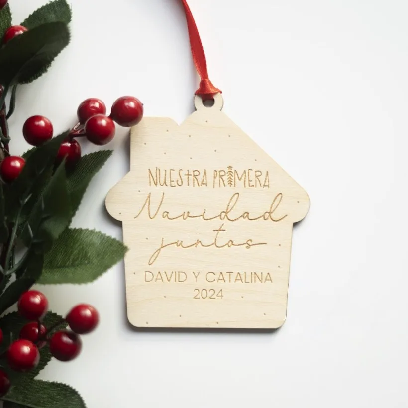 Adorno Navidad - Nuestra primera Navidad juntos | Hakuna Mataza