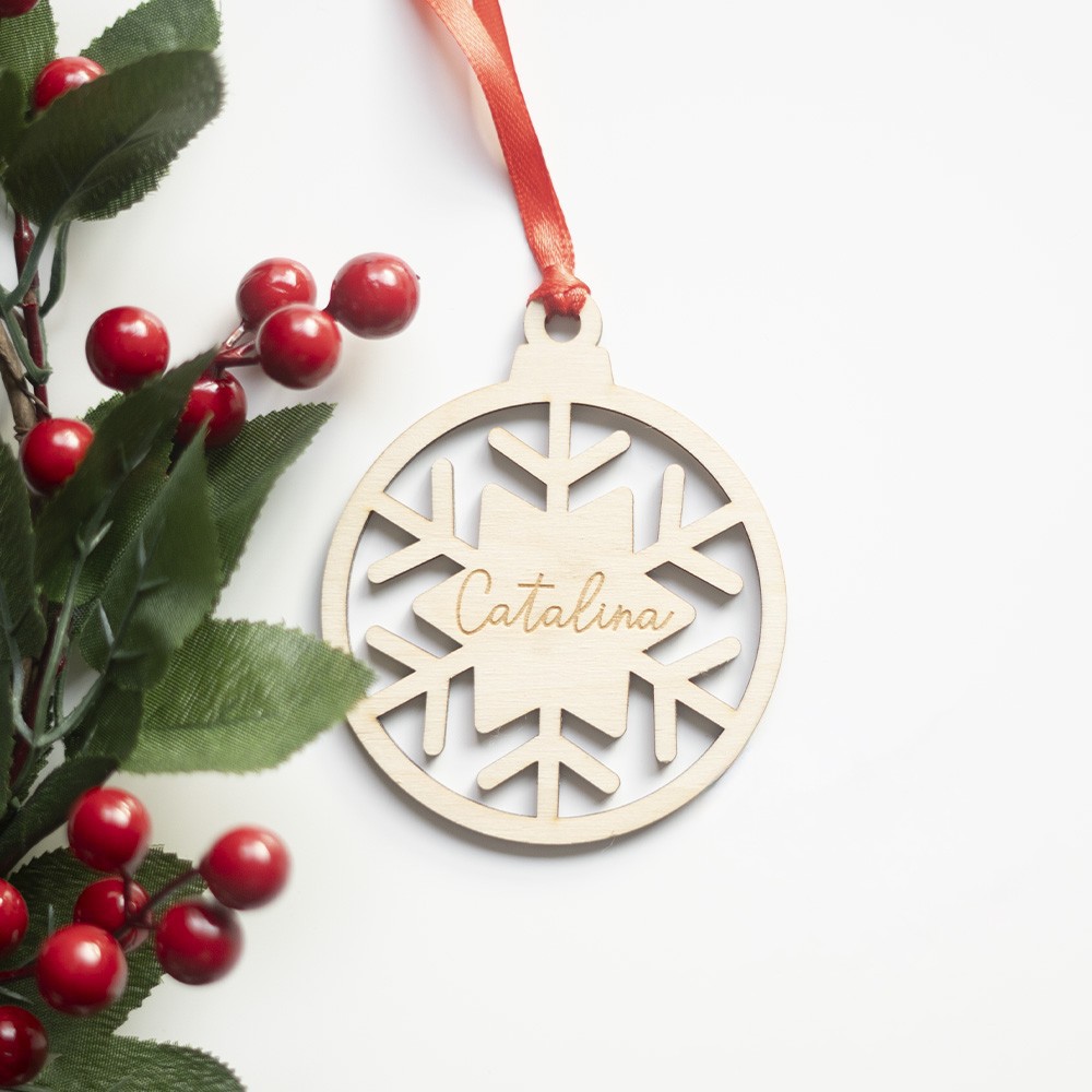 Adorno Navidad - Copo de nieve