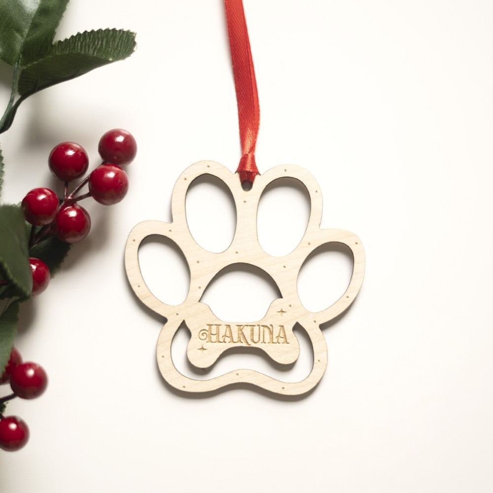 Adorno Navidad - Huella