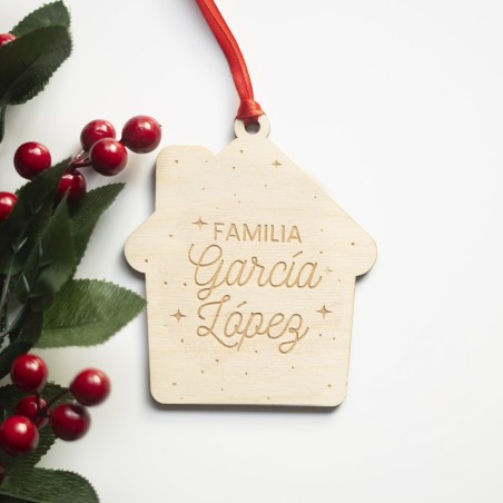 Adorno Navidad - Casa Familia