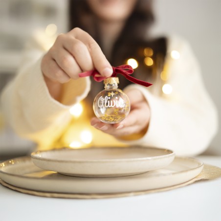 Pack 6 marcasitios Navidad - Cielo dorado