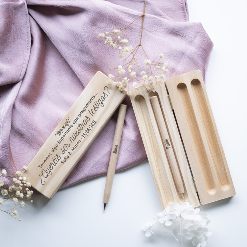 Caja bolígrafo personalizado