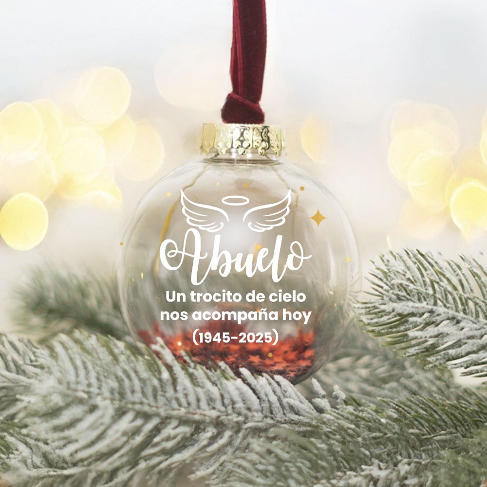 Bola de Navidad personalizada - Un trocito de cielo