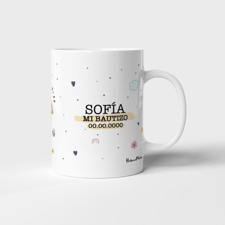 Taza - Cara niño niña