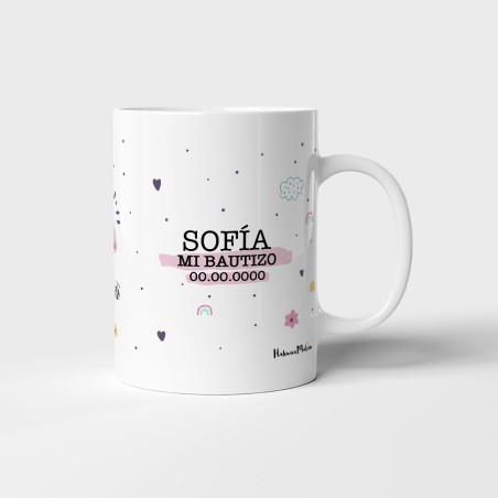 Taza - Cara niño niña