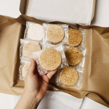 Espejo de madera personalizado (Bautizo y Comunión) Espejo de madera personalizado (Bautizo y Comunión)