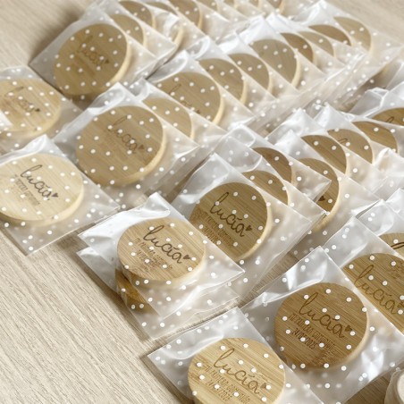 Abridor de madera personalizado - Boda