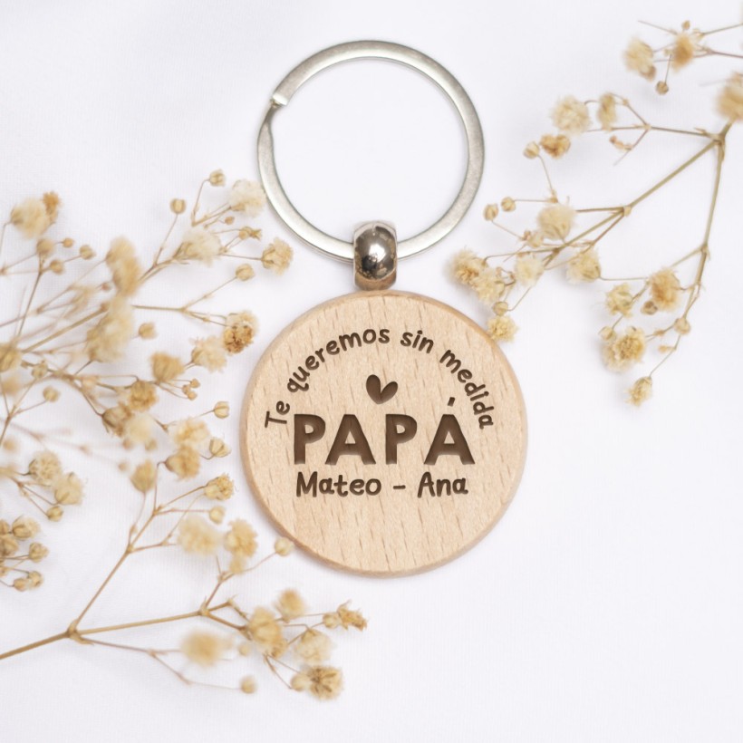 Llavero personalizado - Día del Padre