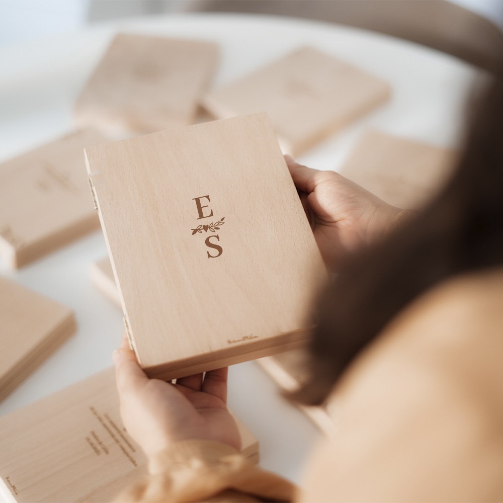 Marco libro personalizado pareja