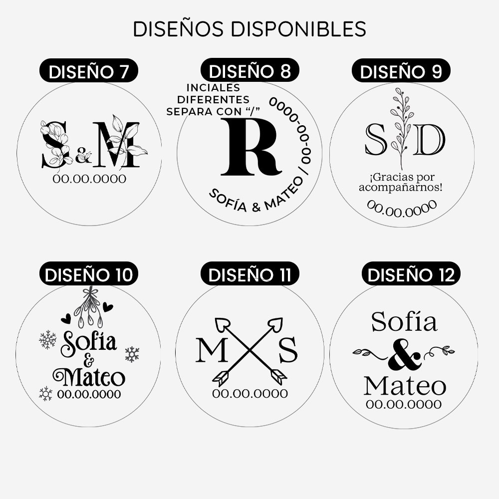 Llavero de madera / Bodas