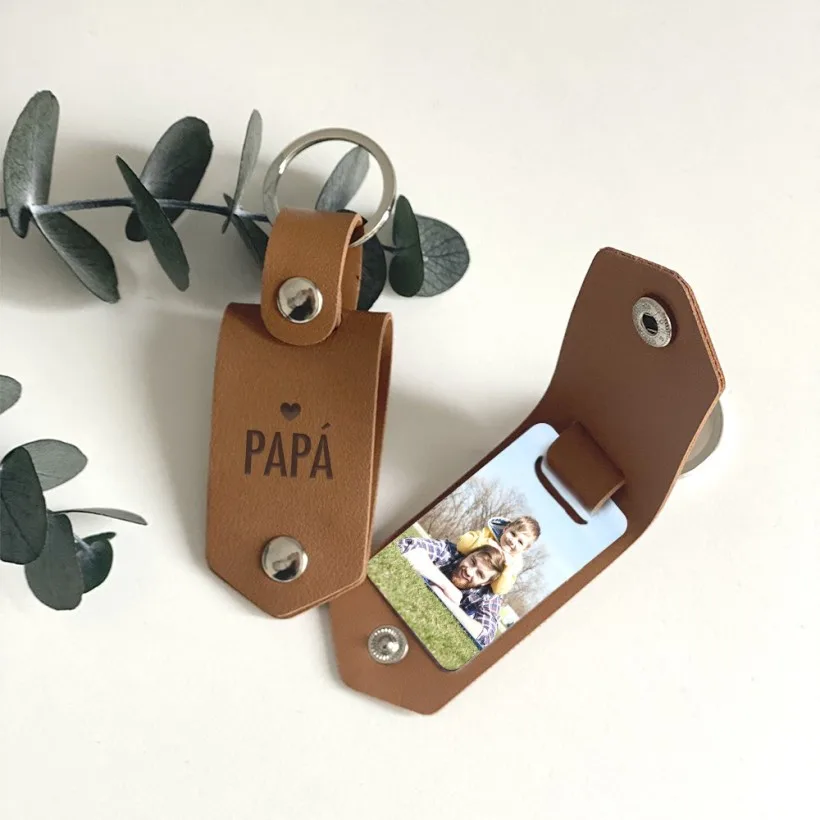 Llavero personalizado para papá con foto | Hakuna Mataza
