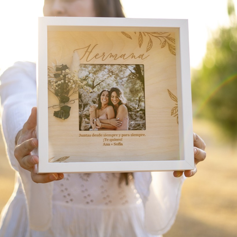 Marco de fotos personalizado - Ramas