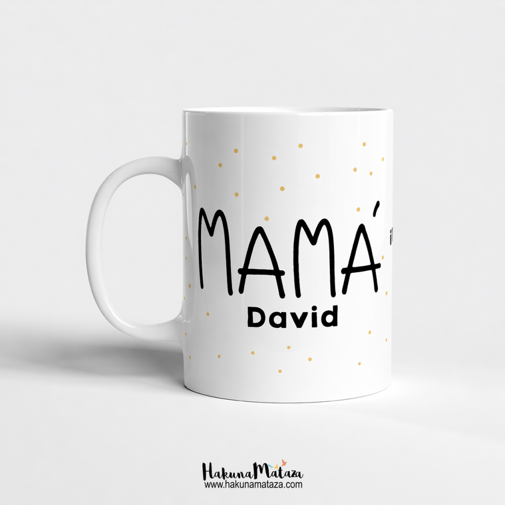Taza personalizada - Escritura niños