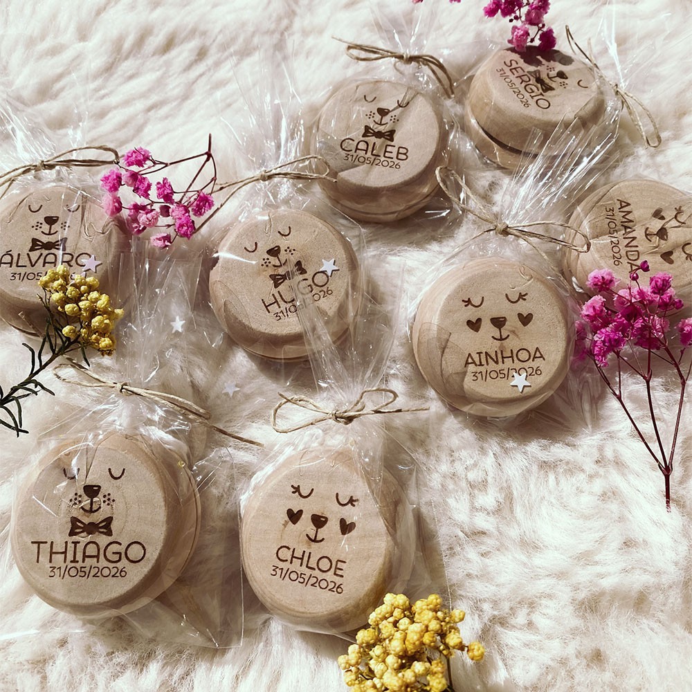 Yoyó de madera personalizado