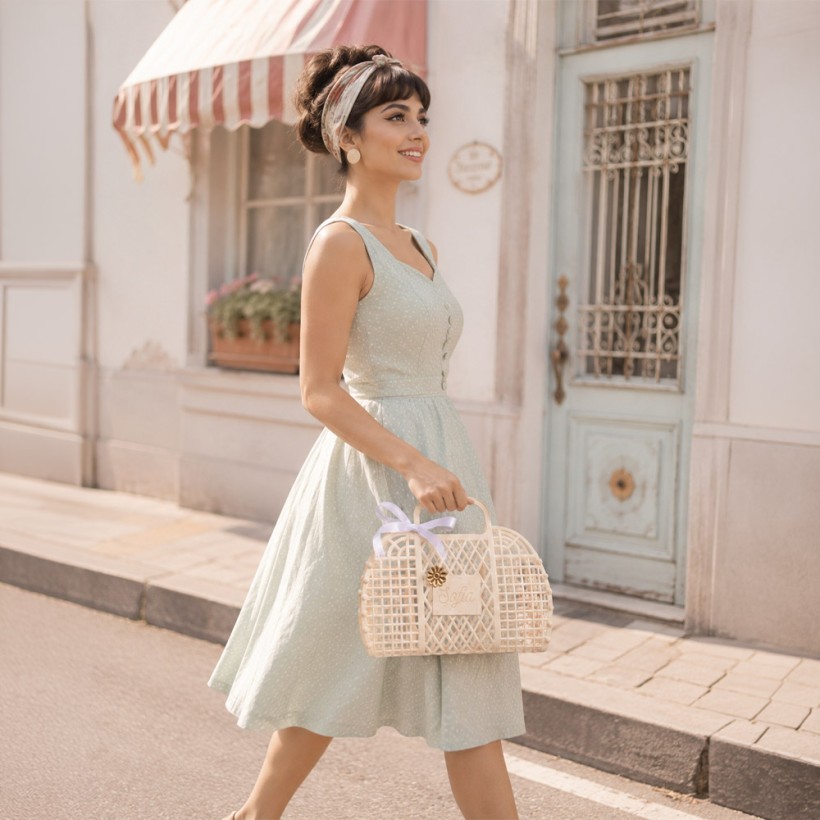 Bolso retro personalizado