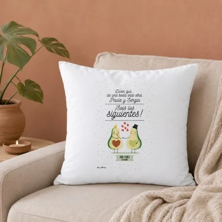 Cojín - ¡Sois los siguientes! (Aguacates enamorados)