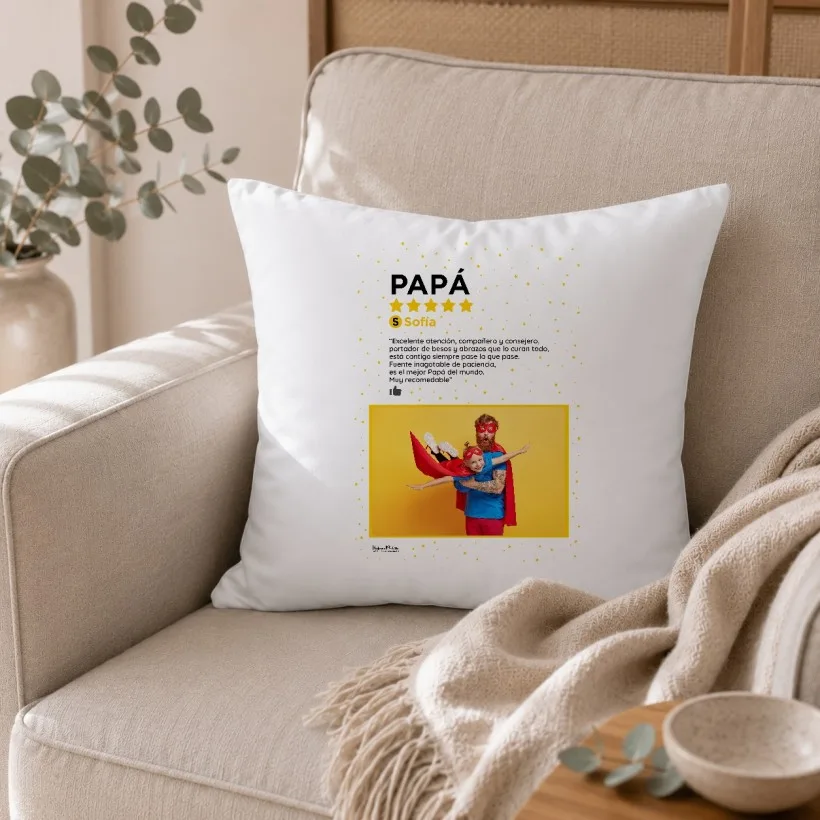 Cojín con foto - Tu reseña