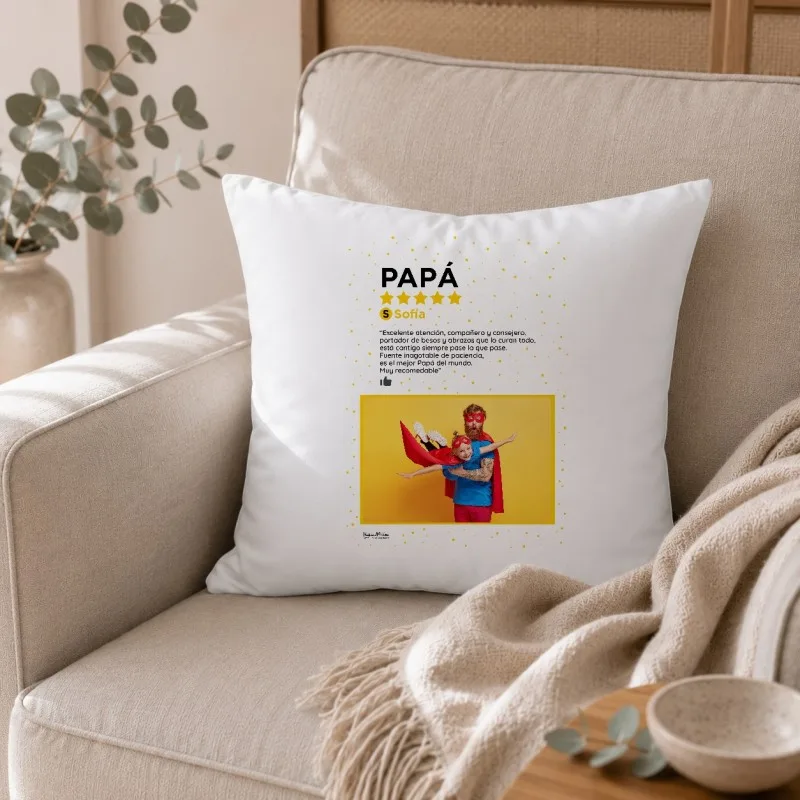 Cojín con foto - Tu reseña